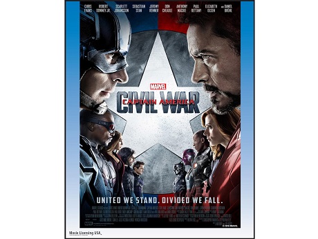 Captain America: Civil War movie poster