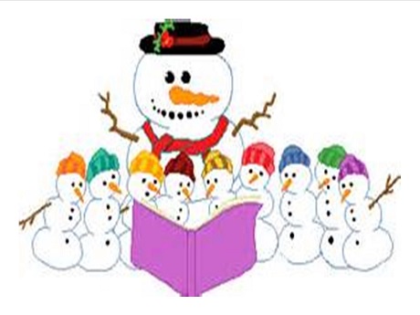 Snowman Family reading