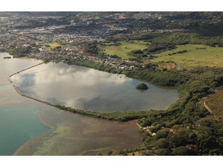 Image of He'eia walled fishpond