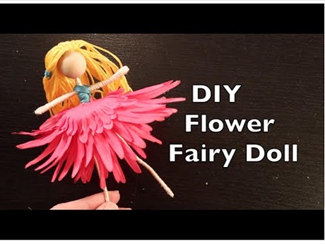 DIY Flower Fairy Doll