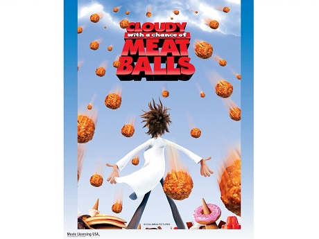 Cloudy with a Chance of Meatballs movie poster