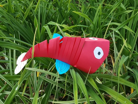 moving fish papercraft