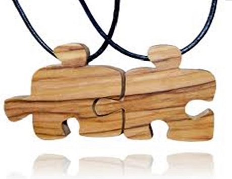 puzzle necklace