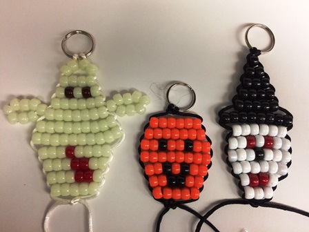 Boo Beads Keychains