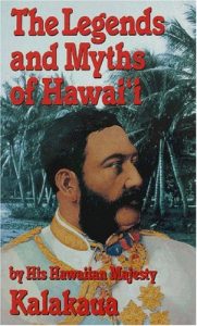 Book cover of the legends and myths of hawaii