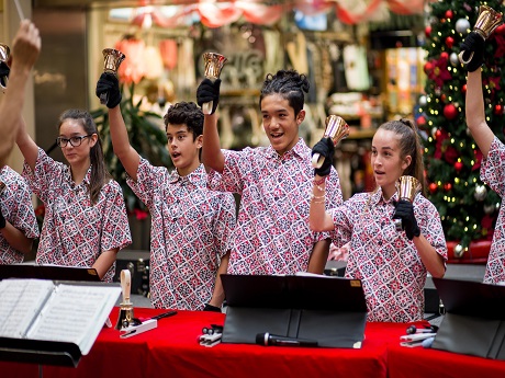 hand bell performers
