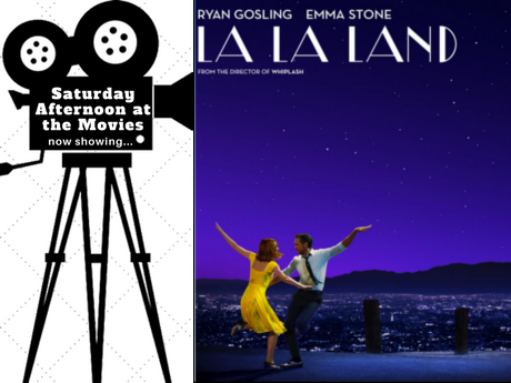 Saturday Afternoon at the Movies Logo featuring La La Land