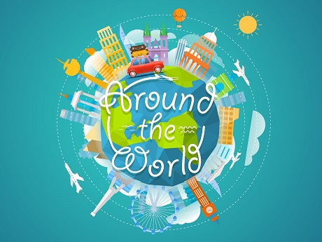 Around the world