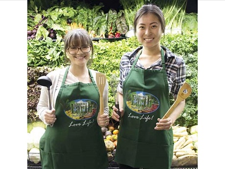 Madeline Kammerer and Sisi Kong from Down To Earth