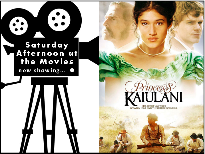 Saturday Afternoon at the Movies logo featuring Princess Kaiulani