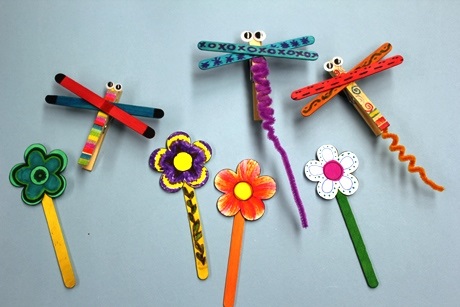 Flowers & dragonflies