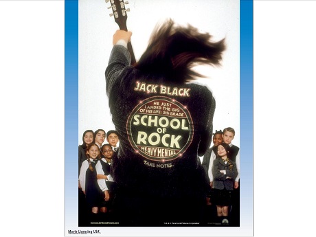 The School of Rock movie poster