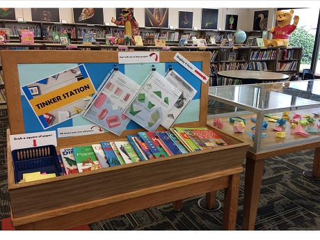 Library book trough