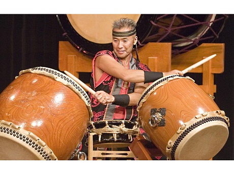 Kenny Endo taiko drumming