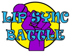 The words Lip Sync Battle with a hand holding a microphone