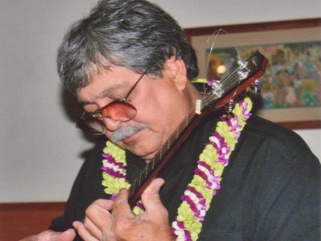 Ukulele performer Benny Chong