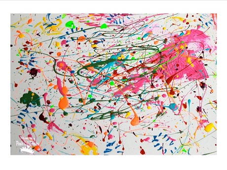 Splatter Paint art