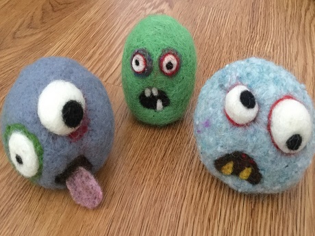Zombies - Felted