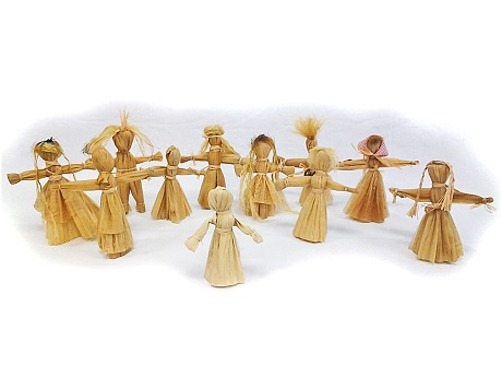 corn husk doll