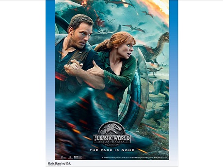 Jurassic World Fallen Kingdom movie poster