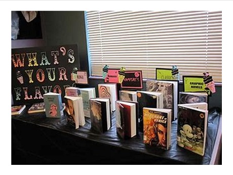 Teen book display