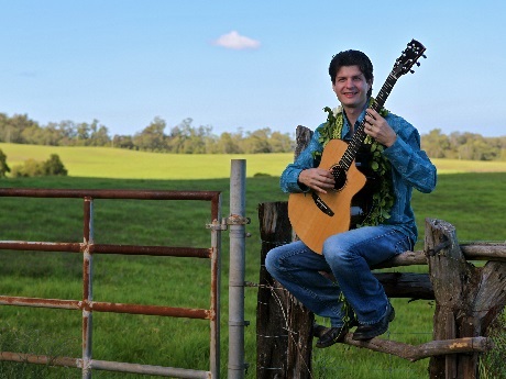 Slack key guitarist Jeff Peterson