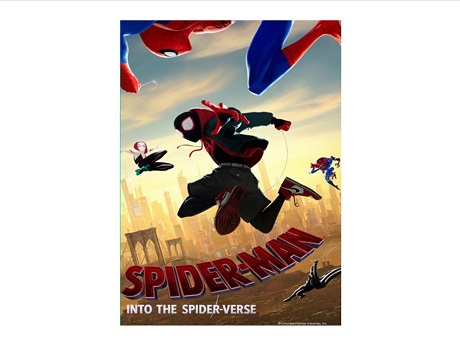 spiderman into the spider verse poster