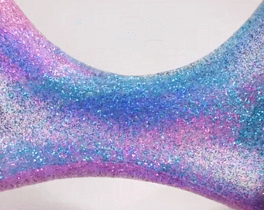 glittery slime