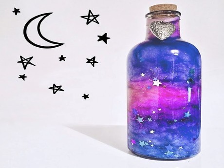 DIY Nebula-in-a-Jar