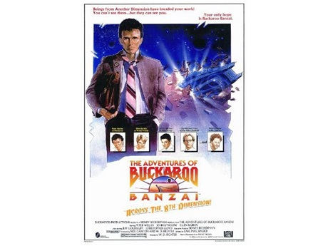 Adventures of Buckaroo Banzai mosive poster