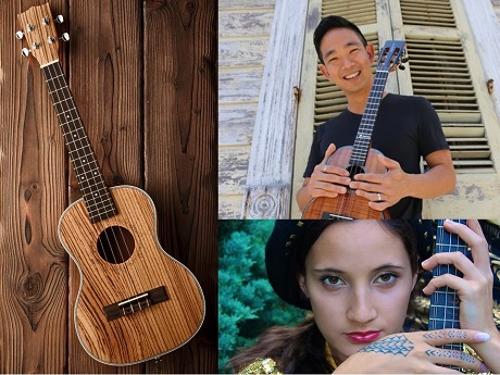 Ukulele with virtuosos Jake Shimabukuro and Taimane