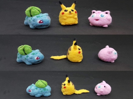 needle felt pokemon