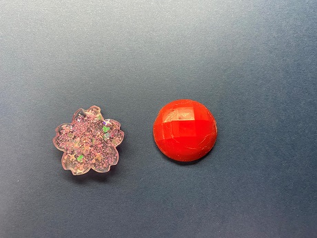 infinity stone or sakura charm resin craft