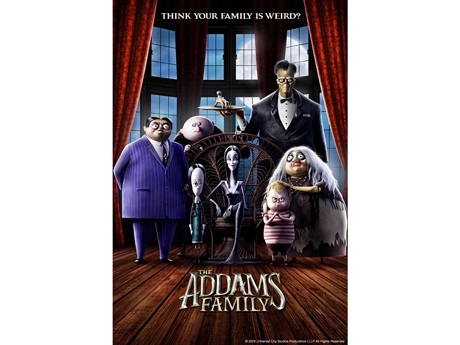 Addams family 2019 movie poster