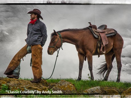 cowboy and horse