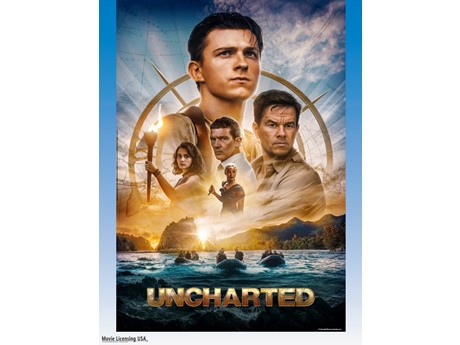 Uncharted movie poster