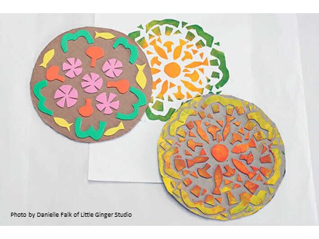 large mandala stamps and prints