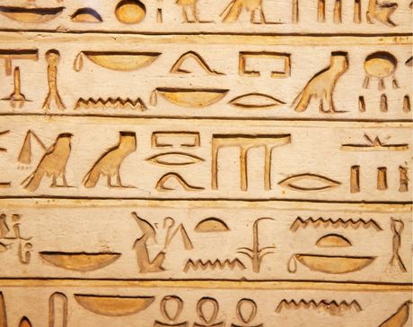 Egyptian hieroglyphs