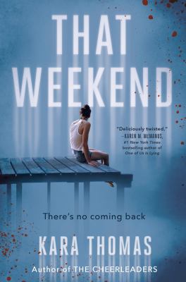 That Weekend Book Cover: Man in tank top sitting on the ledge by a body of water