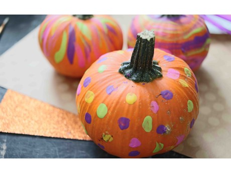 painted pumpkins