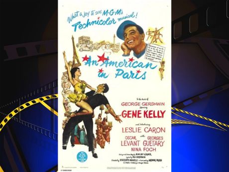 "An American in Paris" movie poster.