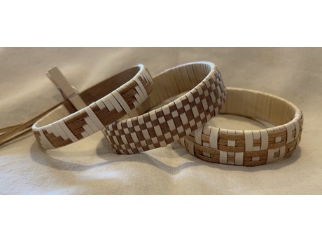 Lauhala woven bracelets